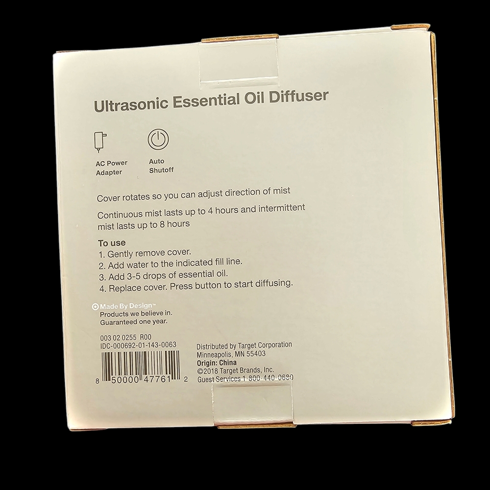Ultrasonic Essential Oil Diffuser - Picture 2 of 3